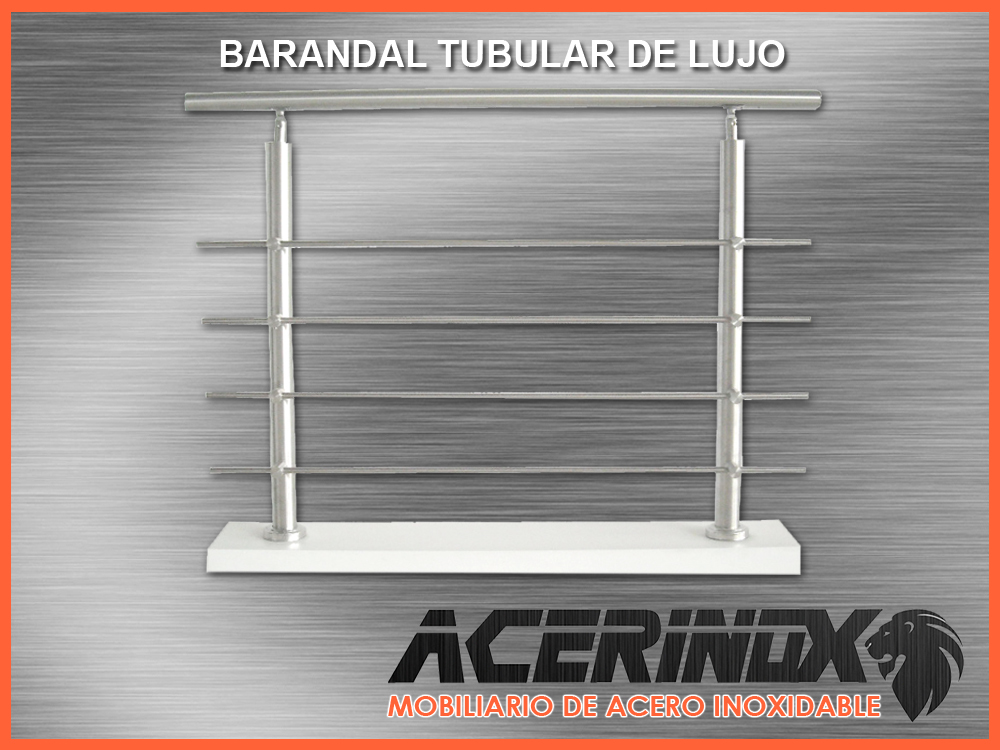 <span style="font-weight: bold;">BARANDAL TUBULAR DE LUJO</span>